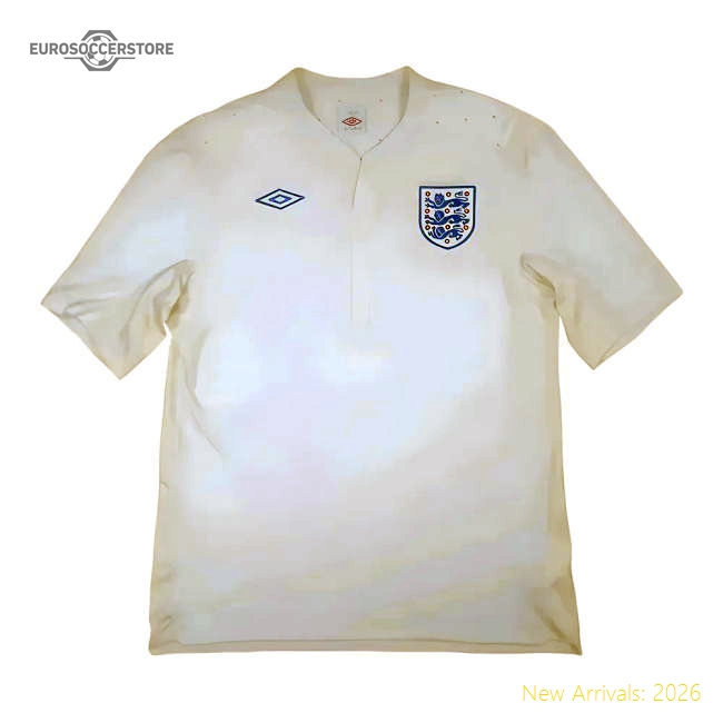 England 2010-12 Home Shirt (XL) (Very Good)-Vantage Point Soccer