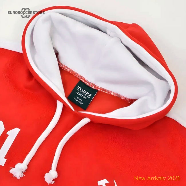 Soviet Union (CCCP) Number 01 Retro Hoodie - Red-Vantage Point Soccer