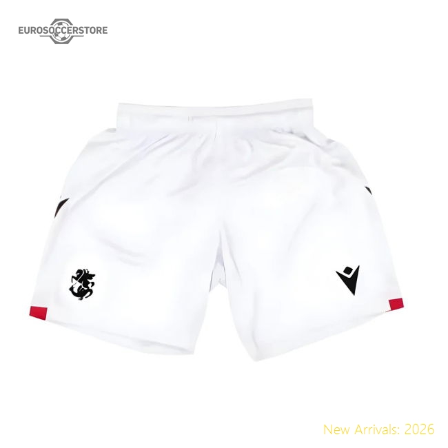 2024-2025 Georgia Home Shorts (White)-Vantage Point Soccer