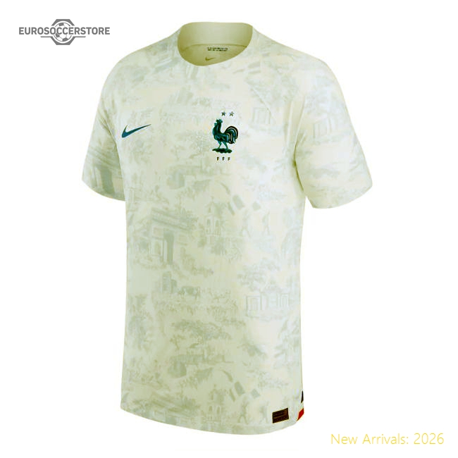2022-2023 France Match ADV Dri-Fit Away Shirt (Zidane 10)-ly44