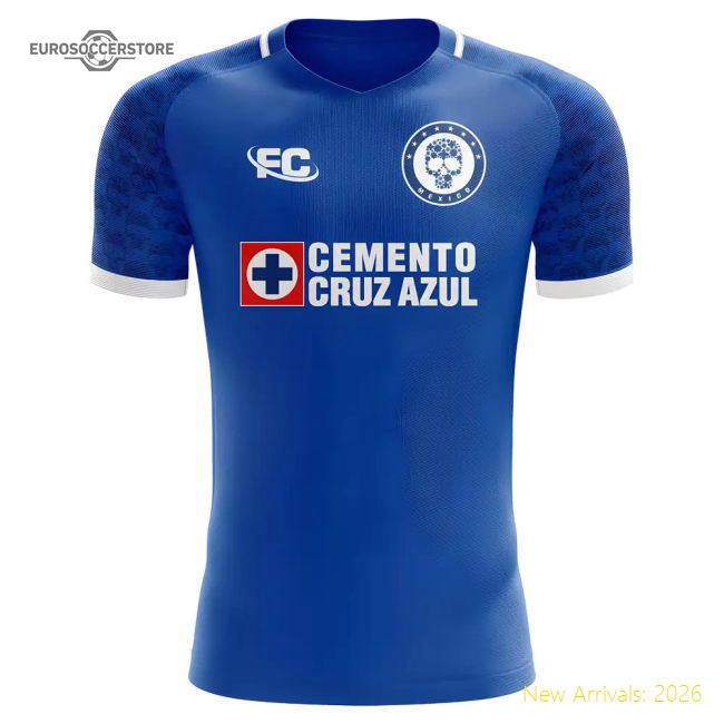 2018-2019 Cruz Azul Fans Culture Home Concept Shirt - Baby-Football Shirts Shop