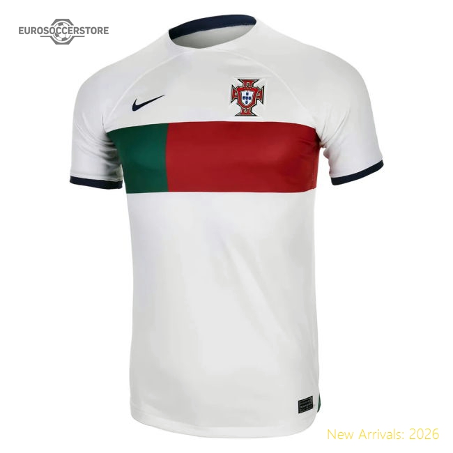 2022-2023 Portugal Away Shirt (Kids)-Vantage Point Soccer