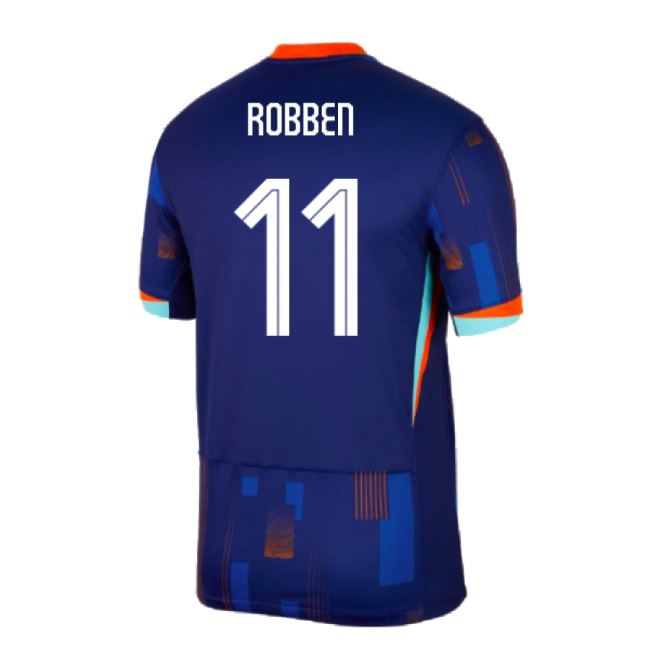 2024-2025 Netherlands Away Shirt (Robben 11)-Football Jersey Hub
