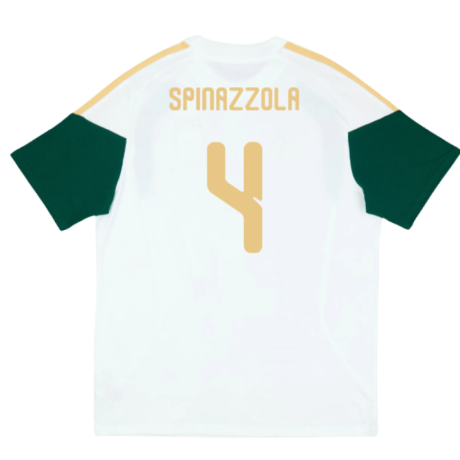 2026-2027 Italy Training Tee (White) (Spinazzola 4)-Vantage Point Soccer