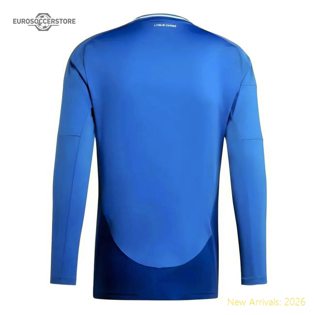 2024-2025 Italy Long Sleeve Home Shirt-Vantage Point Soccer