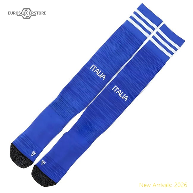2023-2024 Italy Home Socks (Blue)-Vantage Point Soccer