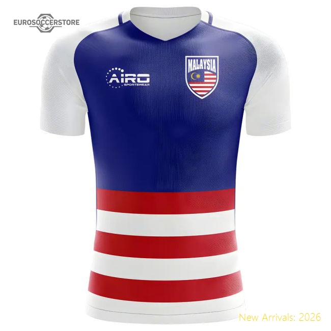 2025-2026 Malaysia Home Concept Football Shirt - Baby-Vantage Point Soccer
