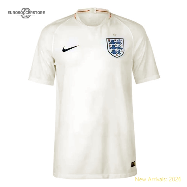 2018-2019 England Authentic Home Shirt-Vantage Point Soccer