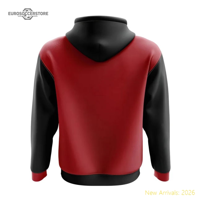 Albania Concept Country Football Hoody (Red)-Vantage Point Soccer