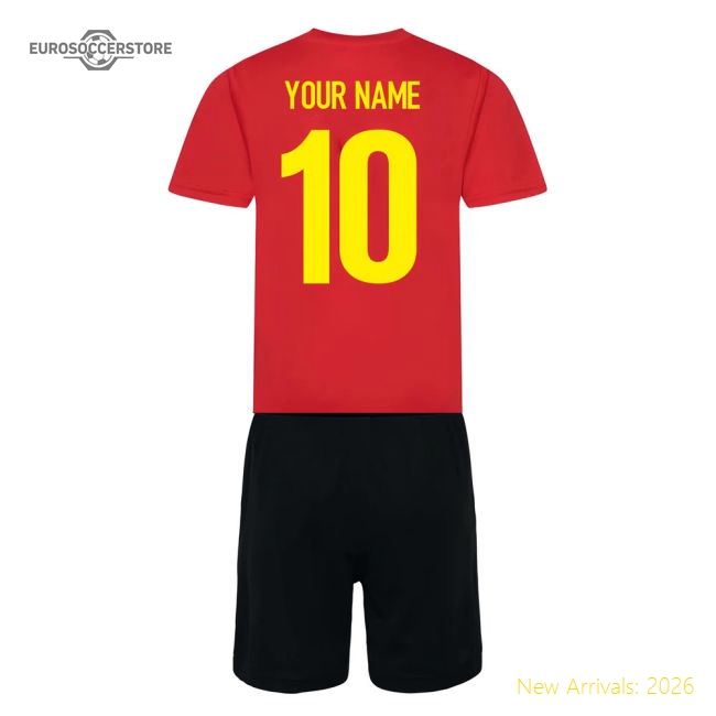 Personalised Belgium Training Kit-Vantage Point Soccer