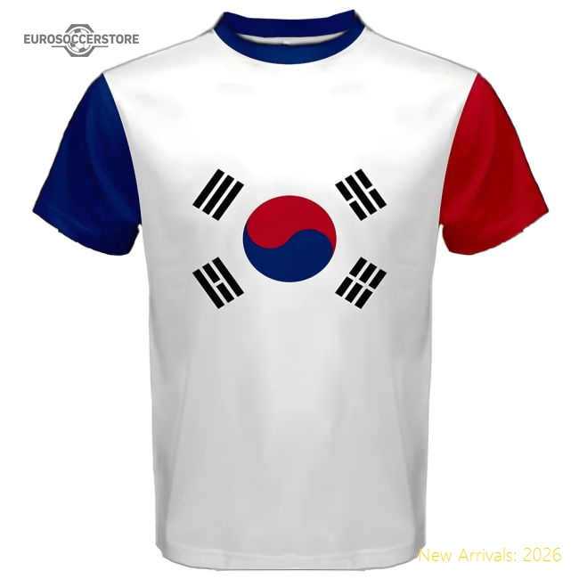 South Korea Coat of Arms Sublimated Sports Jersey-The Soccer Shirt Hub