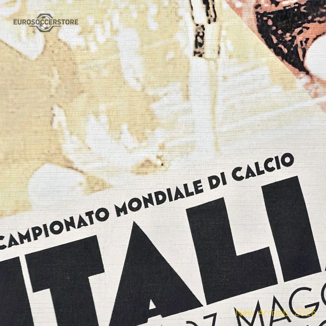 Pennarello: World Cup - Italy 1934 T-Shirt - Black-Vantage Point Soccer