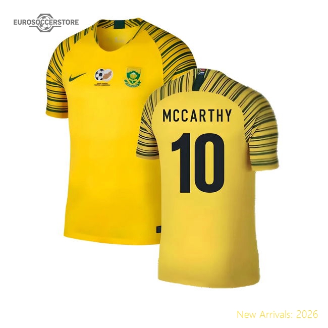 2018-2019 South Africa Home Shirt (McCARTHY 10)-Football Shirts Shop