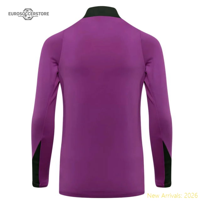 2025-2026 England Strike Drill Top (Purple) - Kids-Vantage Point Soccer