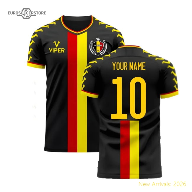 Belgium 2025-2026 Away Concept Football Kit (Viper) (Your Name)-Vantage Point Soccer