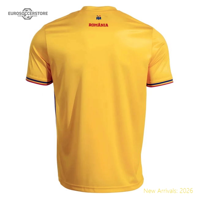 2025-2026 Romania Home Replica Shirt-Vantage Point Soccer