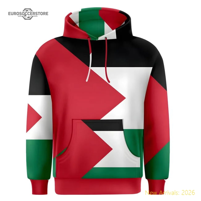 Palestine Sublimated Flag Hoody-Vantage Point Soccer