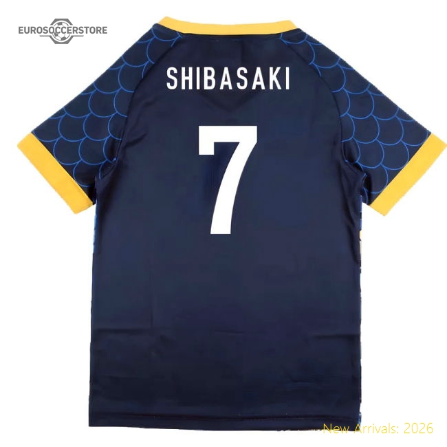 Japan 2025-2026 Third Concept Football Kit (Libero) (SHIBASAKI 7)-Vantage Point Soccer