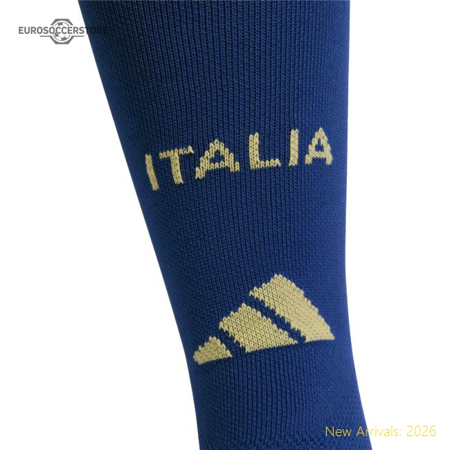2026-2027 Italy Home Socks (Blue)-Vantage Point Soccer