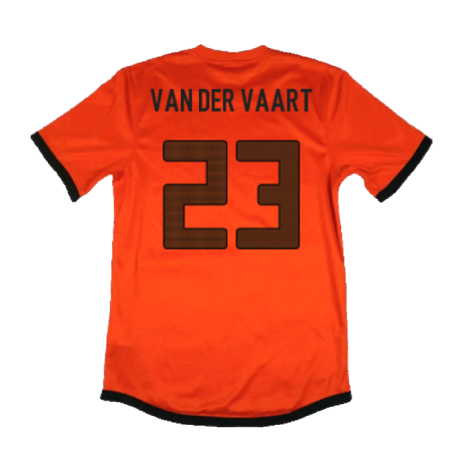 Holland 2012-13 Home Shirt ((Very Good) S) (Van Der Vaart 23)-Football Jersey Hub