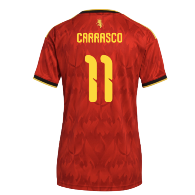 2026-2027 Belgium Home Shirt (Womens) (Carrasco 11)-Vantage Point Soccer