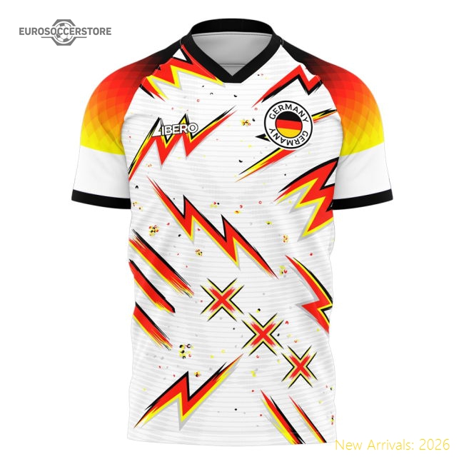 2025-2026 Germany Home Pre-Match Concept Shirt Baby-Vantage Point Soccer