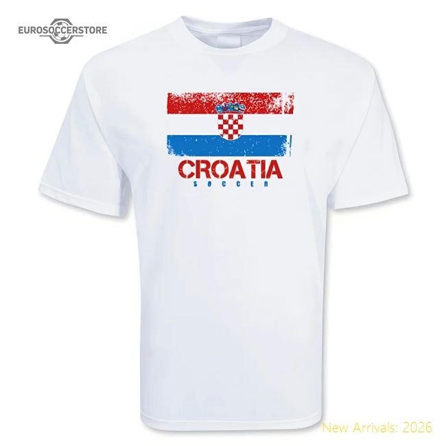 Croatia Soccer T-shirt-Vantage Point Soccer