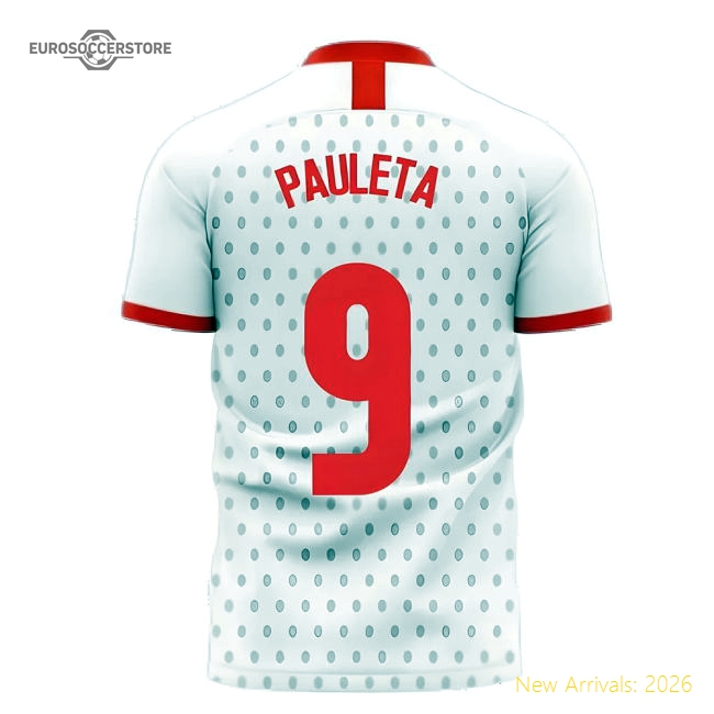 Portugal 2025-2026 Away Concept Football Kit (Libero) (PAULETA 9)-Vantage Point Soccer