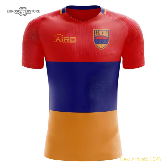 2025-2026 Armenia Home Concept Football Shirt - Womens-Vantage Point Soccer