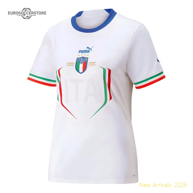 2022-2023 Italy Away Shirt (Ladies)-Vantage Point Soccer