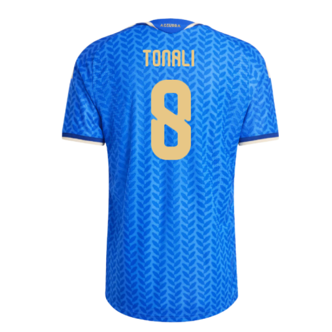 2026-2027 Italy Authentic Home Shirt (Tonali 8)-Vantage Point Soccer