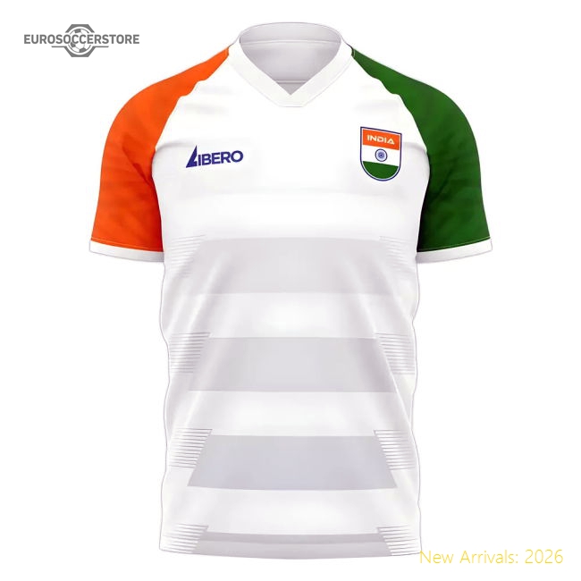 India 2025-2026 Away Concept Football Kit (Libero) - Baby-Vantage Point Soccer