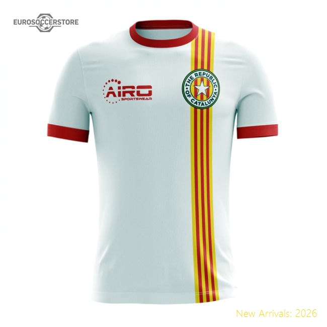 2025-2026 Catalunya Away Concept Football Shirt - Womens-Vantage Point Soccer