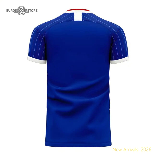 France 2025-2026 Home Concept Football Kit (Libero) - Womens-Vantage Point Soccer