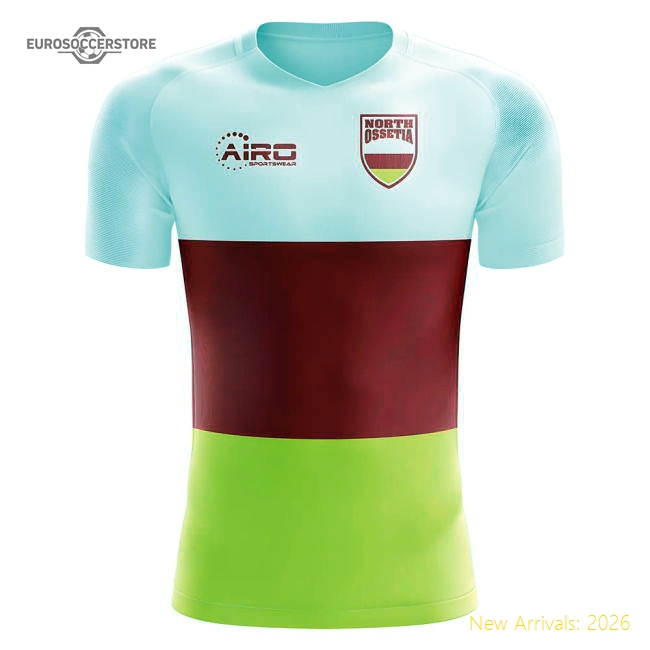 2025-2026 North Ossetia Home Concept Football Shirt-Vantage Point Soccer
