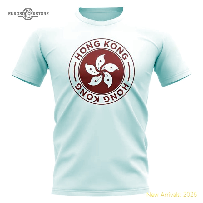 Hong Kong Football Badge T-Shirt (White)-Vantage Point Soccer