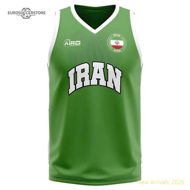 Iran Home Concept Basketball Shirt - Baby-Vantage Point Soccer