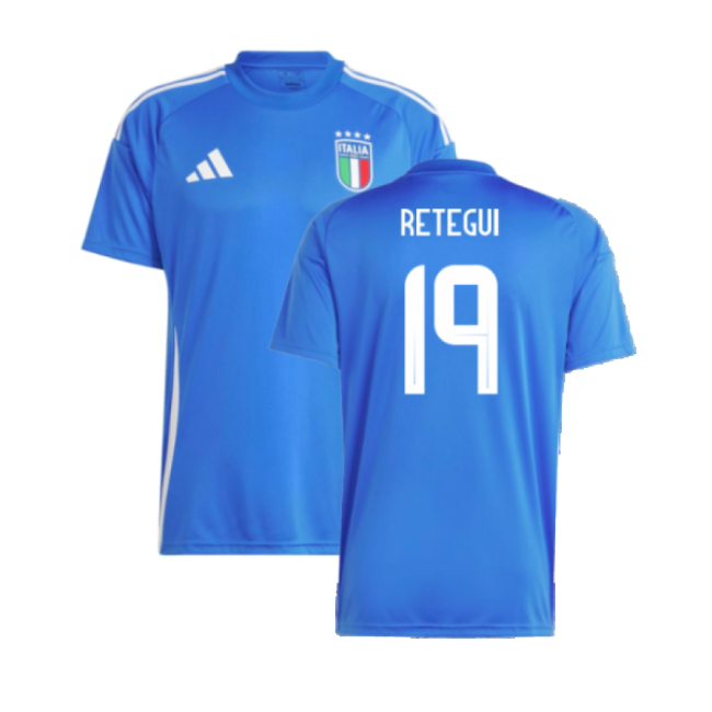 2024-2025 Italy Home Fan Jersey (RETEGUI 19)-Vantage Point Soccer