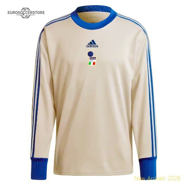 2023-2024 Italy Goalkeeper Icon Jersey (Grey) (Buffon 1)-Vantage Point Soccer