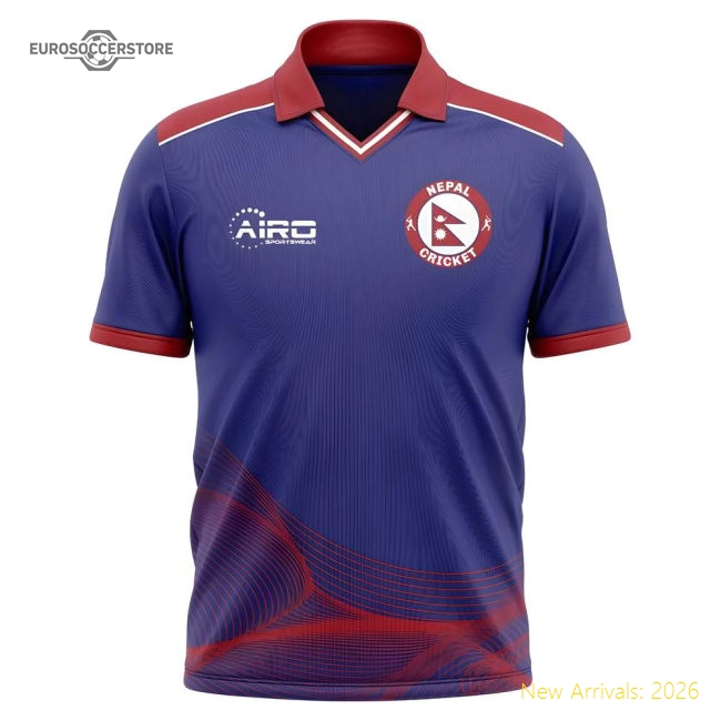 2025-2026 Nepal Cricket Concept Shirt - Womens-Vantage Point Soccer
