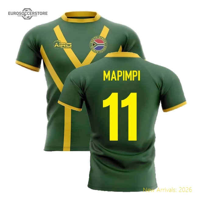 2025-2026 South Africa Springboks Flag Concept Rugby Shirt (Mapimpi 11)-Football Shirts Shop