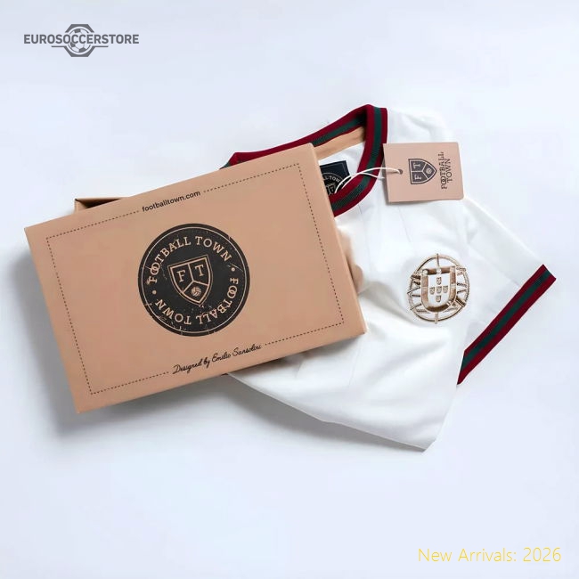 Vintage Portugal A Selecção White Soccer Jersey-Vantage Point Soccer