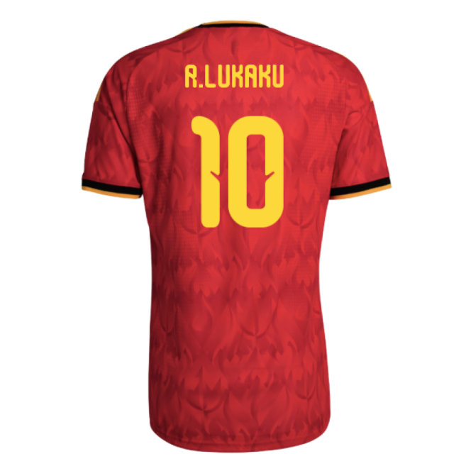 2026-2027 Belgium Authentic Home Shirt (R.Lukaku 10)-Vantage Point Soccer