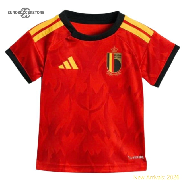 2026-2027 Belgium Home Baby Kit-Vantage Point Soccer