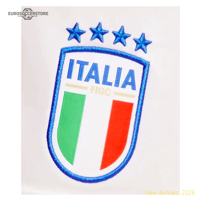 2024-2025 Italy Home Shorts (White)-Vantage Point Soccer