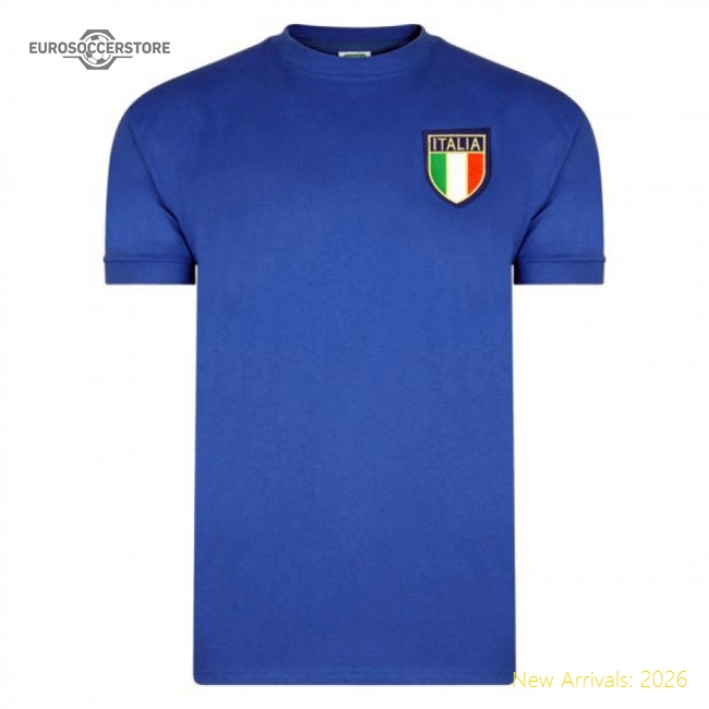 Score Draw Italy 1970 World Cup Final Shirt-Vantage Point Soccer