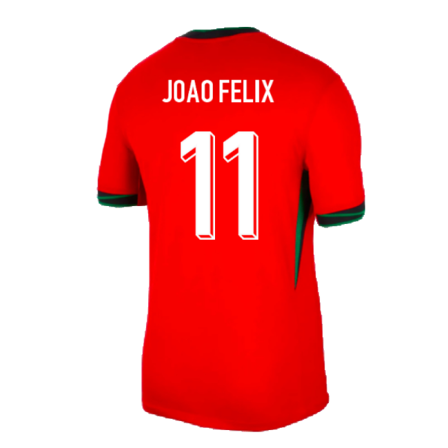 2024-2025 Portugal Home Shirt (Joao Felix 11)-Vantage Point Soccer
