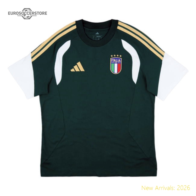 2026-2027 Italy Training Tee (Green)-Vantage Point Soccer