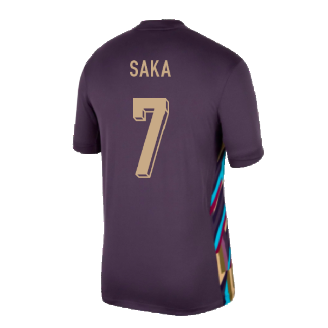 2024-2025 England Away Shirt (Saka 7)-Football Shirts Shop