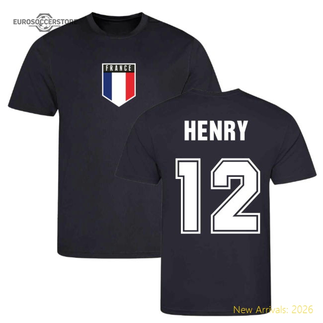 Hnery France Training Jersey (Navy)-Vantage Point Soccer